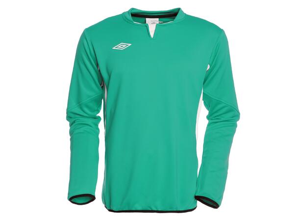 UMBRO Vision Tr Sweat jr Grønn/Hvit 164 Teknisk treningsgenser for barn 
